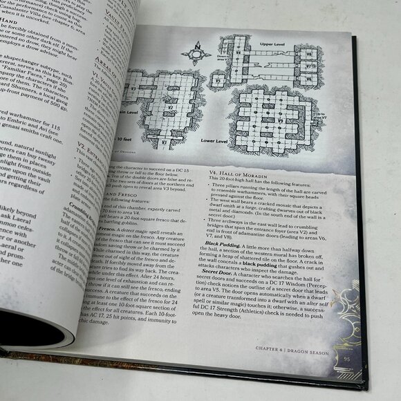 Dungeons & Dragons Waterdeep DRAGON HEIST Campaign Book 1st Print 2018 D&D - Picture 13 of 15